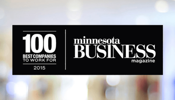 Minnesota Business Magazine 100 Best Companies To Work For 2015