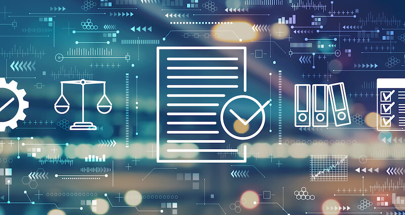 icons with blurred lights